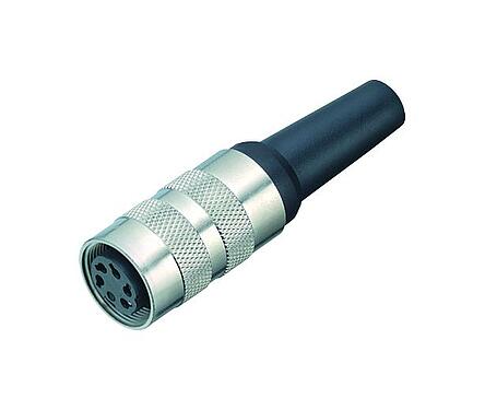 Minh hoạ M16 Ổ cắm cáp, Số lượng cực : 6 (06-a), 4,0-6,0mm, có thể che chắn, hàn, IP40