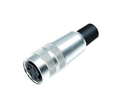 Illustrazione 09 0302 02 02 - M16 Connettore cavo femmina, Numero poli: 2 (02-a), 6,0-8,0 mm, non schermato, saldare, IP40