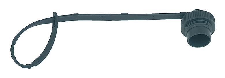 Ilustração 08 1078 000 000 - M16 IP67 - Tampa de proteção para soquete de cabo; Série 423/425/723