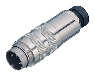 M16 Kaapelipistoke, Napojen määrä: 4 (04-a), 4,0-6,0 mm, suojattavissa, juotos, IP67, UL 2238