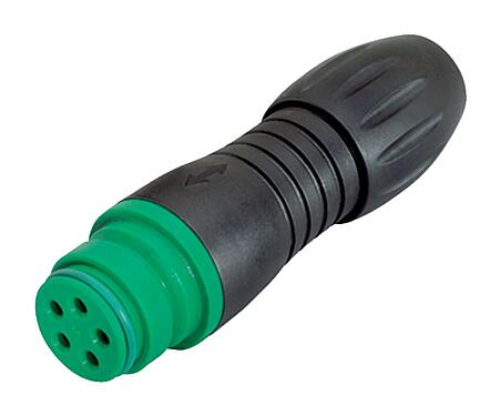 Abbildung 99 9106 70 03 - Snap-In Kabeldose, Polzahl: 3, 4,0-6,0 mm, ungeschirmt, löten, IP67, UL, VDE