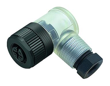 Automation Technology - Sensors and Actuators--Female angled connector_713_2_WD_6Kant_Ku_transp