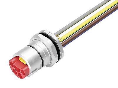 Power Steckverbinder--Flanschstecker_523_3_FS_Li