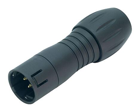Illustration 99 9133 02 12 - Snap-In Male cable connector, Contacts: 12, 6.0-8.0 mm, unshielded, solder, IP67, UL, VDE