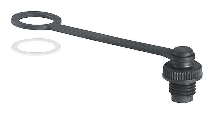 插圖 保護蓋, IP67, 用孔頭法蘭座