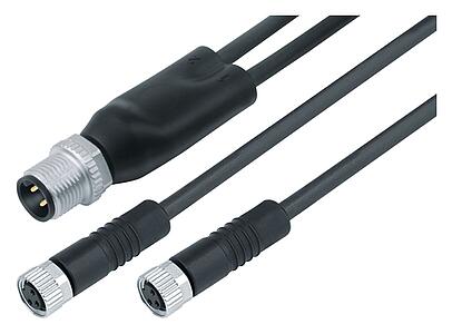 Automatiseringsteknik – sensorer och ställdon--Kabelsplitter plugg - 2 kabeluttag_765_0_20_DG_SK