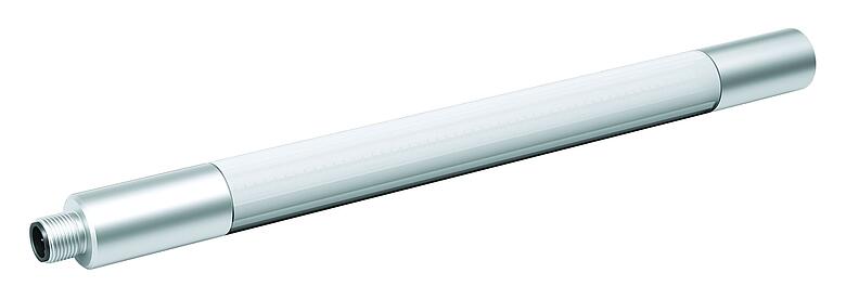 3D View 28 1202 002 04 - M12 LED light, Contacts: 4, IP67, UL, VDE, aluminum, diffuse/matted LED
412mm