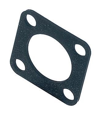 Ábrák 16 0959 000 - M12-A/B/D/K/K/L/S/T/US/X - gasket for square flange plug, metal