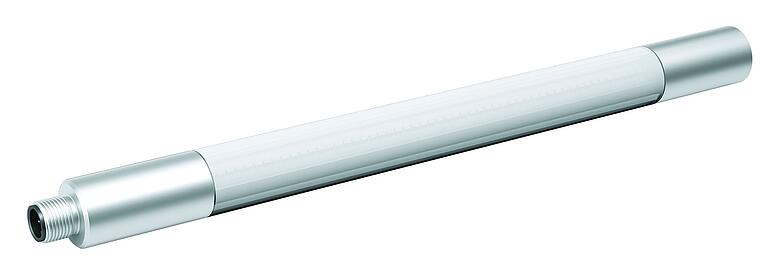 Abbildung 28 1201 002 04 - M12 LED-Leuchte, Polzahl: 4, IP68 (2m/24h), UL, VDE, Aluminium, diffuse/matte LED
358mm