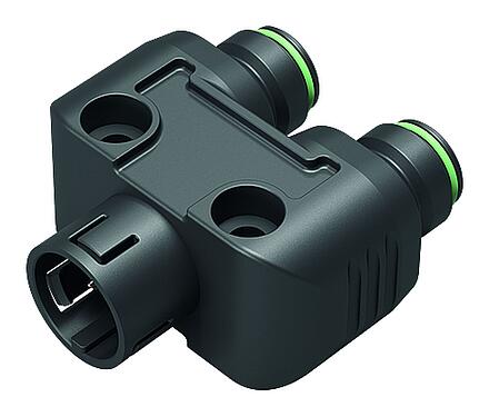 Illustration 79 9179 000 03 - Snap-In Cable splitter, Y-distributor, Contacts: 3, unshielded, pluggable, IP67, UL, VDE