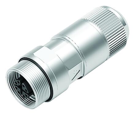 Illustration 99 4172 00 08 - M16 Female cable connector, Contacts: 8, 5.5-9.0 mm, shieldable, IDC, IP67