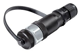 M12 Kabeldose, Polzahl: 5, 4,0-6,5 mm, ungeschirmt, schraubklemm, IP68/IP69K, für Outdoor Anwendungen, UV-Beständig