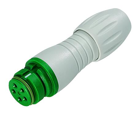 Illustration 99 9106 470 03 - Snap-In IP67 (miniature) Connecteur femelle, Contacts: 3, 4,0-6,0 mm, non blindé, souder, IP67