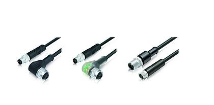 M12/M8 Cordsets and Connecting Cables
