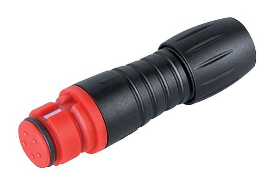 Illustrazione 99 9214 050 05 - Snap-In Connettore cavo femmina, Numero poli: 5, 3,5-5,0 mm, non schermato, saldare, IP67, UL