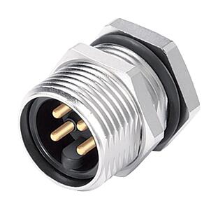 Automation Technology - Voltage and Power Supply--Male panel mount connector_820_3_FS_TL_vv