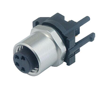 Ilustração 99 3412 281 03 - M8 Soquete de flange, Contatos: 3, desprotegido, THR, IP67, UL 2238