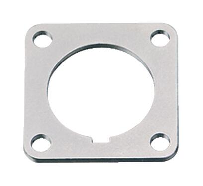 Ilustração 04 0106 001 - M16 IP40 - flange quadrada para conectores de flange; série 581/680/682