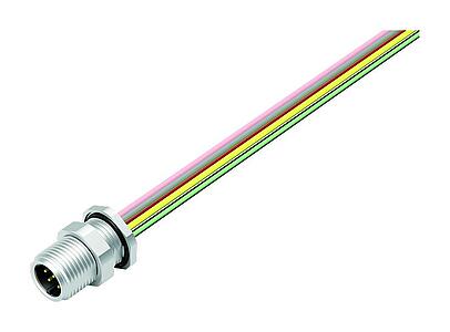 Automation Technology - Sensors and Actuators--Male panel mount connector_763_3_FS_vv_BG_Li_8p