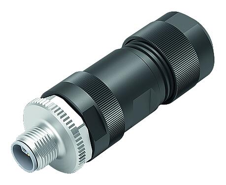 Ábrák 99 0639 29 05 - M12 Kábelre szerelhető csatlakozó, : 4+FE, 8,0-13,0 mm, árnyékolatlan, csavaros bilincs, IP67, UL 2238, M12x1,0