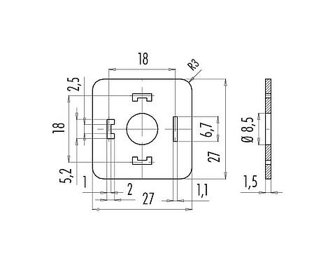 Bản vẽ tỷ lệ Phớt