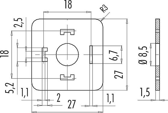 Bản vẽ tỷ lệ Phớt