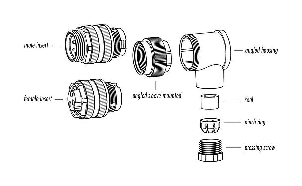 Component part drawing 99 2443 62 04 - 7/8