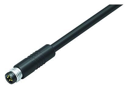 Automation Technology - Sensors and Actuators--Male cable connector_718_1_KS_u_schnapp_5pol_PUR