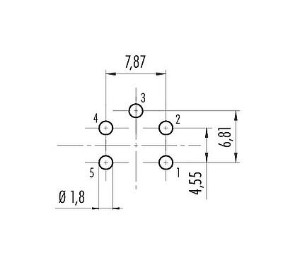 Leiterplattenlayout 09 2450 180 05 - 7/8
