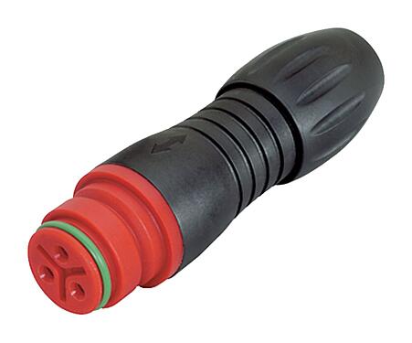 Abbildung 99 9106 50 03 - Snap-In Kabeldose, Polzahl: 3, 4,0-6,0 mm, ungeschirmt, löten, IP67, UL, VDE