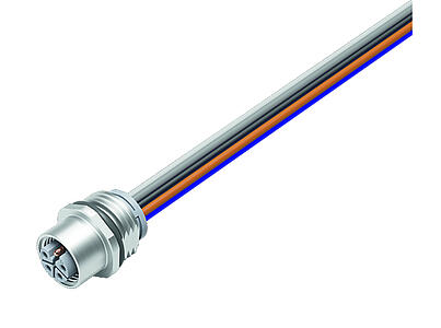 Automatisierungstechnik - Spannungs- und Leistungsversorgung-M12-L-Flanschdose_813_4_FD_L
