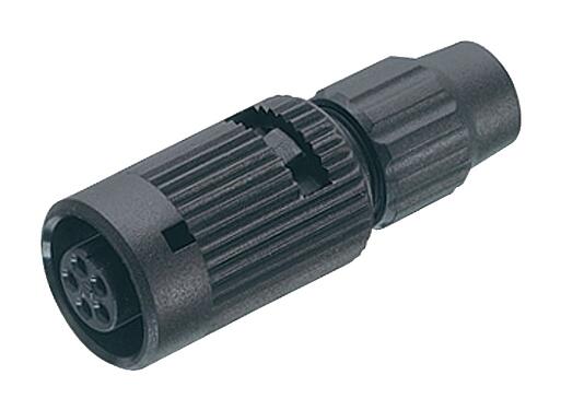 插图 99 0972 102 02 - 刺刀 孔头带电缆连接器, 极数: 2, 4.0-5.0mm, 非屏蔽, 焊接, IP40