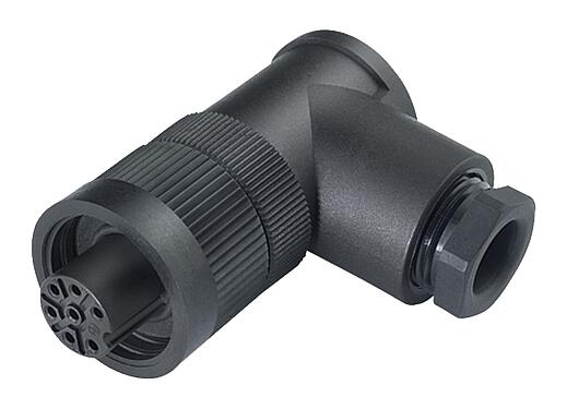 Abbildung 99 0214 210 07 - RD24 Winkeldose, Polzahl: 6+PE, 8,0-10,0 mm, ungeschirmt, löten, IP67, PG 11