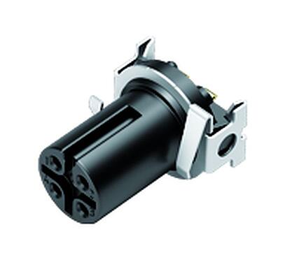 Illustrazione 09 0434 601 05 - M12 Connettore femmina a pannello, Numero poli: 5, schermabile, SMT, IP67