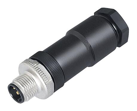 Illustrazione 99 0437 19 05 - M12 Connettore  cavo maschio, Numero poli: 5, 8,0-10,0 mm, non schermato, morsetto a vite, IP67, UL, VDE, per l'alimentazione elettrica