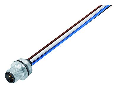 Automation Technology - Sensors and Actuators--Male panel mount connector_763_3_FS_Li_AWG