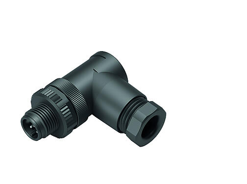 Illustration 99 0437 69 05 - M12 Male angled connector, Contacts: 5, 6.0-8.0 mm, unshielded, screw clamp, IP67, UL