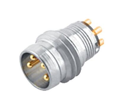 Illustration 86 6819 0000 00703 - M8 Male receptacle, Contacts: 3, unshielded, THT, IP67