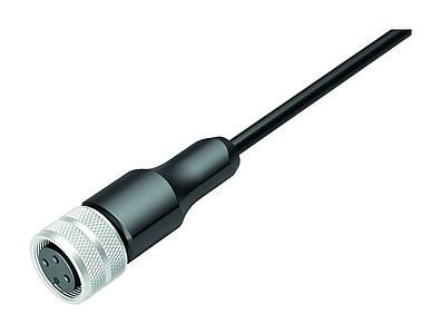 Miniature Connectors--Female cable connector_425_2_KD_u_3pol_PUR_duenn