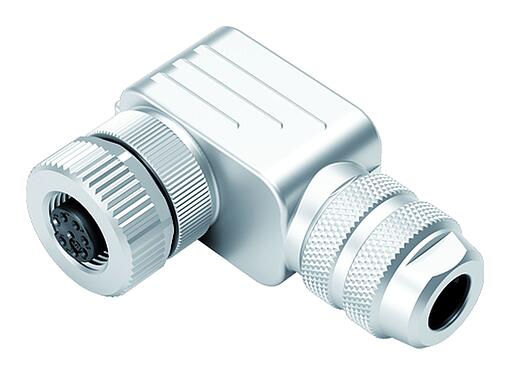 Illustration 99 1486 822 08 - M12 Female angled connector, Contacts: 8, 6.0-8.0 mm, shieldable, screw clamp, IP67, UL