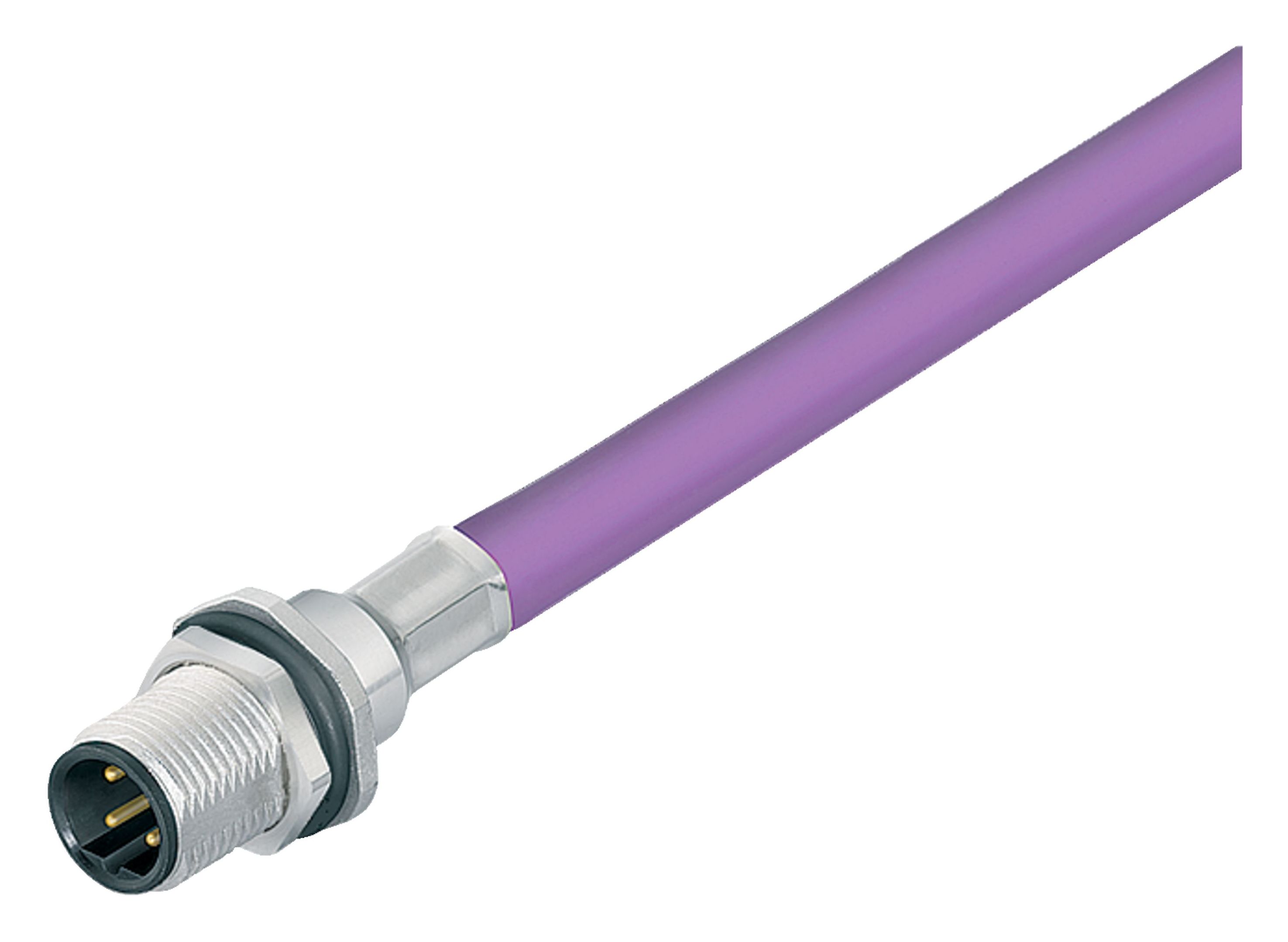Stekker Met Flens Van Vooraan Vastschroefbaar Met Profibus Kabel Afgeschermd Pg 9 Franz Binder Gmbh Co Elektrische Bauelemente Kg