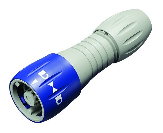 Conectores en versión Medical Grade--Conector de cable macho_770_1_KS_white_blue_klKa