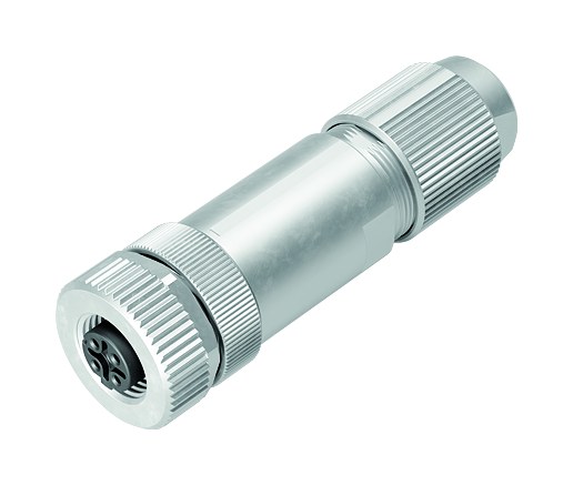 Tecnología de automatización -  transmisión de datos--Conector de cable hembra_825_2_KD_met_nDS_4pol